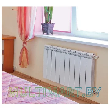 Алюминиевый радиатор Oasis 500/80/8 ЭКО картинка 3